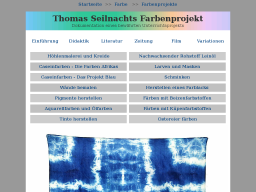 Cover: Thomas Seilnachts Farbenprojekt