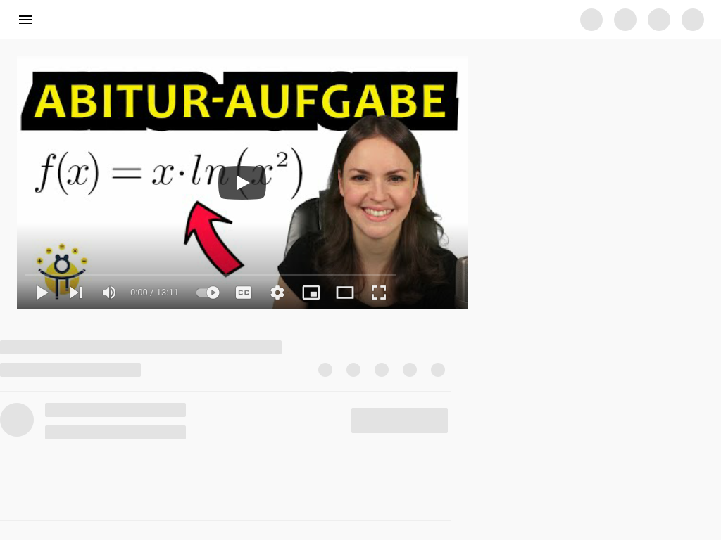 Cover: Mathe ABITUR Aufgaben - YouTube
