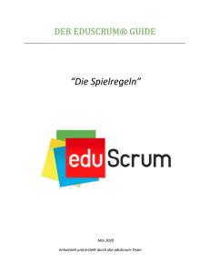 Cover: EduScrum Guide - Die Spielregeln