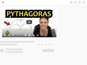 Cover: PYTHAGORAS anwenden – Kreisfigur, Radius, Kreis, Planimetrie, Anwendung in ebenen Figuren - YouTube