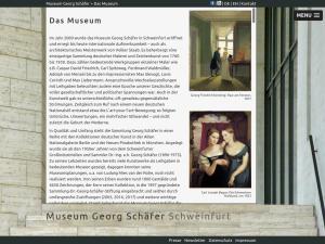 Cover: Virtueller Museumsgang | Museum Georg Schäfer | Schweinfurt