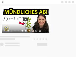 Cover: MÜNDLICHES ABITUR Mathe Analysis – Anwendungsaufgabe Analysis zum Mitmachen - YouTube