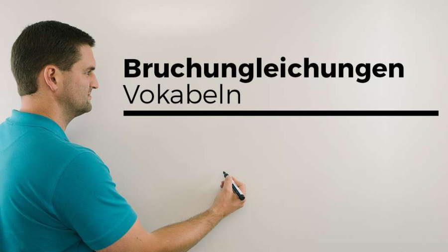 Cover: Bruchungleichungen, Vokabeln, Ungleichungen | Mathe by Daniel Jung