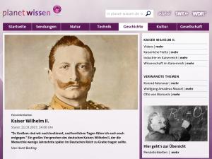 Cover: Kaiser Wilhelm II. - Planet Wissen