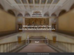 Cover: Virtueller Museumsgang | Karlsruhe | Staatliche Kunsthalle Karlsruhe