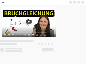 Cover: Bruchgleichungen einfach erklärt – einfache Bruchgleichung lösen - YouTube