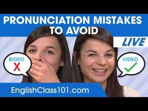 Cover: English Pronunciation Mistakes to Avoid | Improve English Speaking