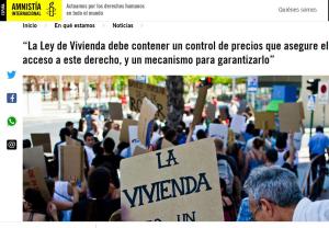 Cover:  España | La primera Ley de Vivienda