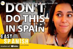 Cover: Acht Dinge, du du in Spanien niemlas tun solltest