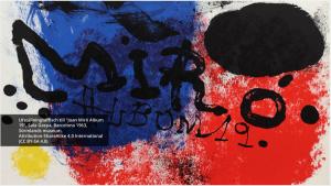 Cover: Escape Room with Miró in Europeana | Europeana Learning Scenario 