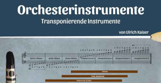 Cover: Orchesterinstrumente. Transponierende Instrumente - Open Book (OER)