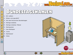 Cover: Bundestagswahl interaktives Tafelbild