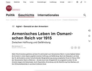 Cover: Armenisches Leben im Osmanischen Reich vor 1915