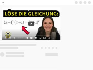 Cover: Löse die GLEICHUNG nach x auf – Binomische Formeln - YouTube