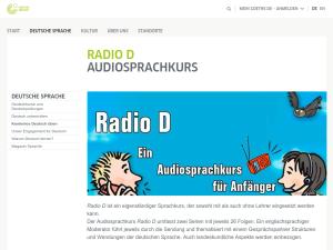 Cover: Radio D | Audiosprachkurs für Anfänger