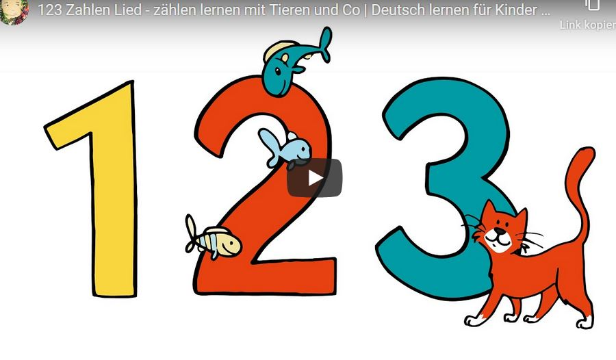 Cover: 123 Zahlen-Lied | Deutsch lernen für Kinder