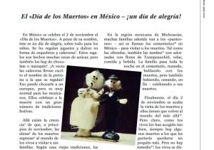 Cover: El Día de los Muertos en México 