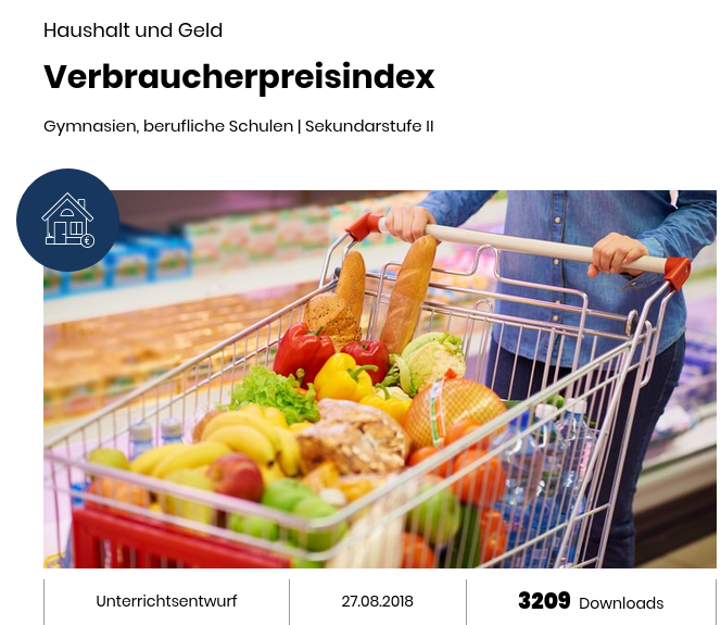 Cover: Verbraucherpreisindex - iwjunior.de