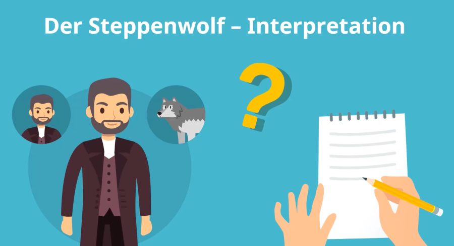 Cover: Der Steppenwolf – Interpretation STUDYFLIX