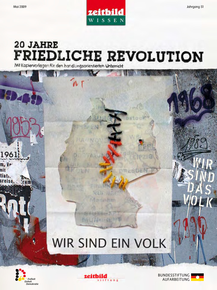 Cover: 20 Jahre Friedliche Revolution: Vorlage für den handlungsorientierten Unterricht