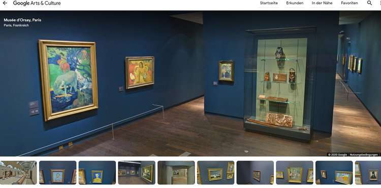 Cover: Zu Hause im Museum - ein virtueller Rundgang durch das Musée d'Orsay in Paris