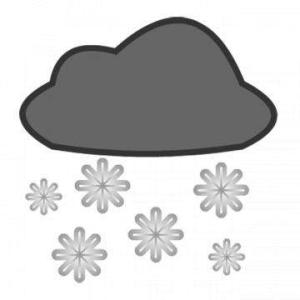 Cover: Wettersymbol - Schnee