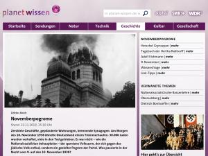Cover: Novemberpogrome - Nationalsozialismus - Planet Wissen