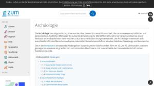 Cover: Lernpfad Archäologie