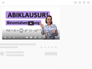 Cover: MATHEABI '22 | Komplette Klausuraufgabe | Binomialverteilung (Bernoulliformel, binomPDF, n gesucht!) - YouTube