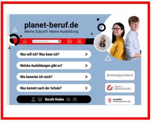 Cover: planet-beruf.de - Meine Zukunft. Meine Ausbildung - planet-beruf.de