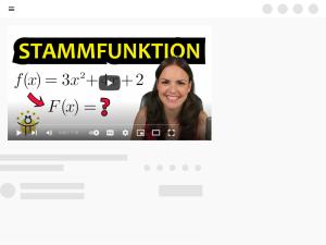 Cover: STAMMFUNKTION Polynomfunktion – Integral, Polynom, ganzrationale Funktionen integrieren - YouTube
