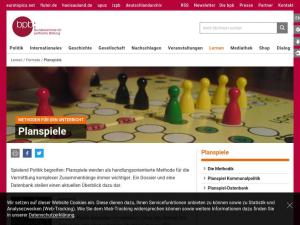 Cover: Planspiele