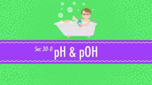 Cover: pH and pOH: Crash Course Chemistry #30