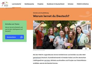 Cover: Warum lernst du Deutsch? | Leseverststehen A2