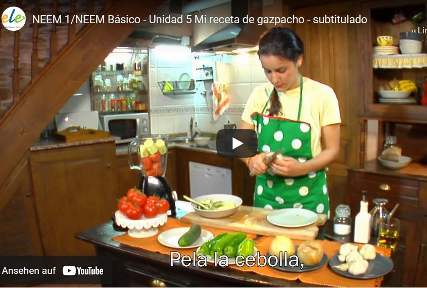 Cover: Mi receta de gazpacho | Vídeo subtitulado