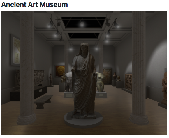 Cover: Ancient Art Museum | Worlds on VRChat