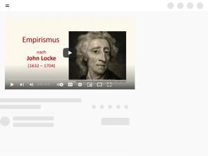 Cover: Philosophie - Empirismus nach John Locke