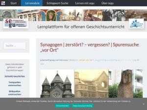 Cover: Synagogen | zerstört? - vergessen? | Spurensuche „vor Ort