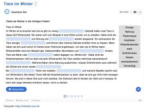 Cover: Tiere im Winter | ZUM-Apps