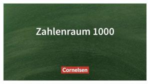 Cover: Den Zahlenraum 1000 Lesen und Legen – Einfach erklärt | Cornelsen Verlag Grundschule