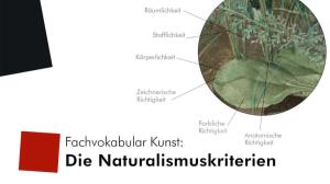 Cover: Fachvokabular Kunst: Die sechs Naturalismuskriterien