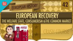 Cover: Post-World War II Recovery: Crash Course European History #42