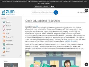 Cover: OER - Open Educational Resources