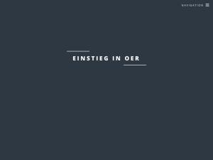 Cover: Einstieg in Open Educational Resources (OER)