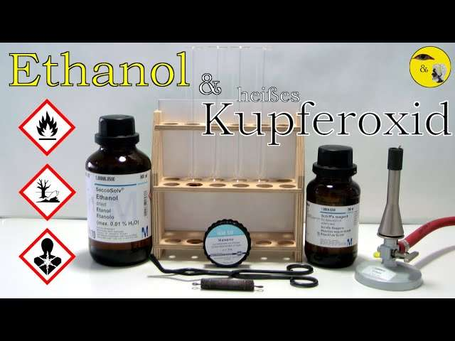 Cover: Ethanol und heißes Kupferoxid: Versuch mit Nachweis der Produkte