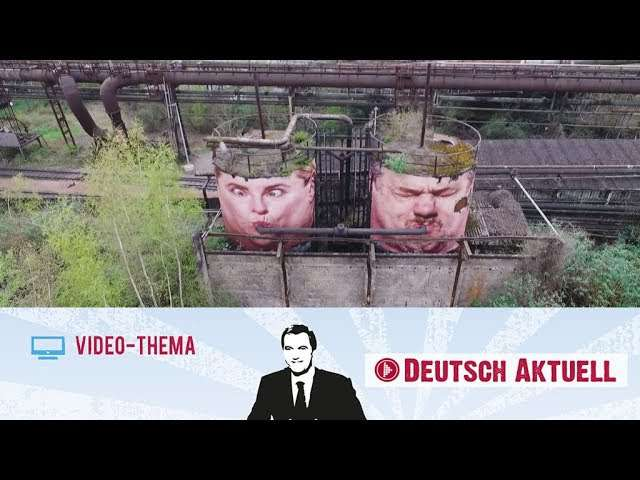 Cover: Kunst in alten Industrieanlagen | Deutsch lernen mit Videos
