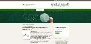 Cover: Luftbelastung mit Schadstoffen in Deutschland