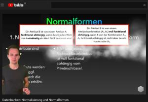 Cover: Datenbanken: Normalisierung und Normalformen - YouTube