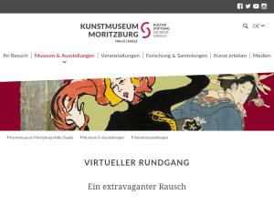 Cover: Virtueller Museumsgang | Das Kunstmuseum Moritzburg Halle (Saale) | Kulturstiftung Sachsen-Anhalt