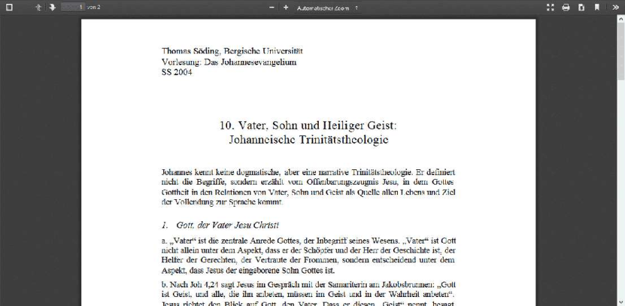 Cover: Vater, Sohn und Heiliger Geist: Johanneische Trinitätstheologie